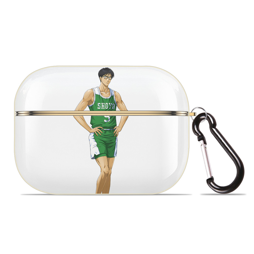 SLAM DUNK／スラムダンク 【AirPods Pro用】ハードシェル保護ケース｜耐衝撃・防指紋・カラビナ付き商品仕様