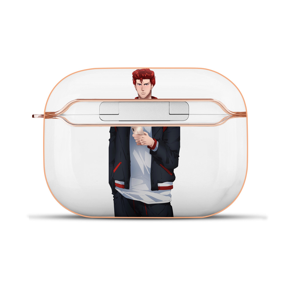 SLAM DUNK／スラムダンク 【AirPods Pro用】ハードシェル保護ケース｜耐衝撃・防指紋・カラビナ付き商品仕様