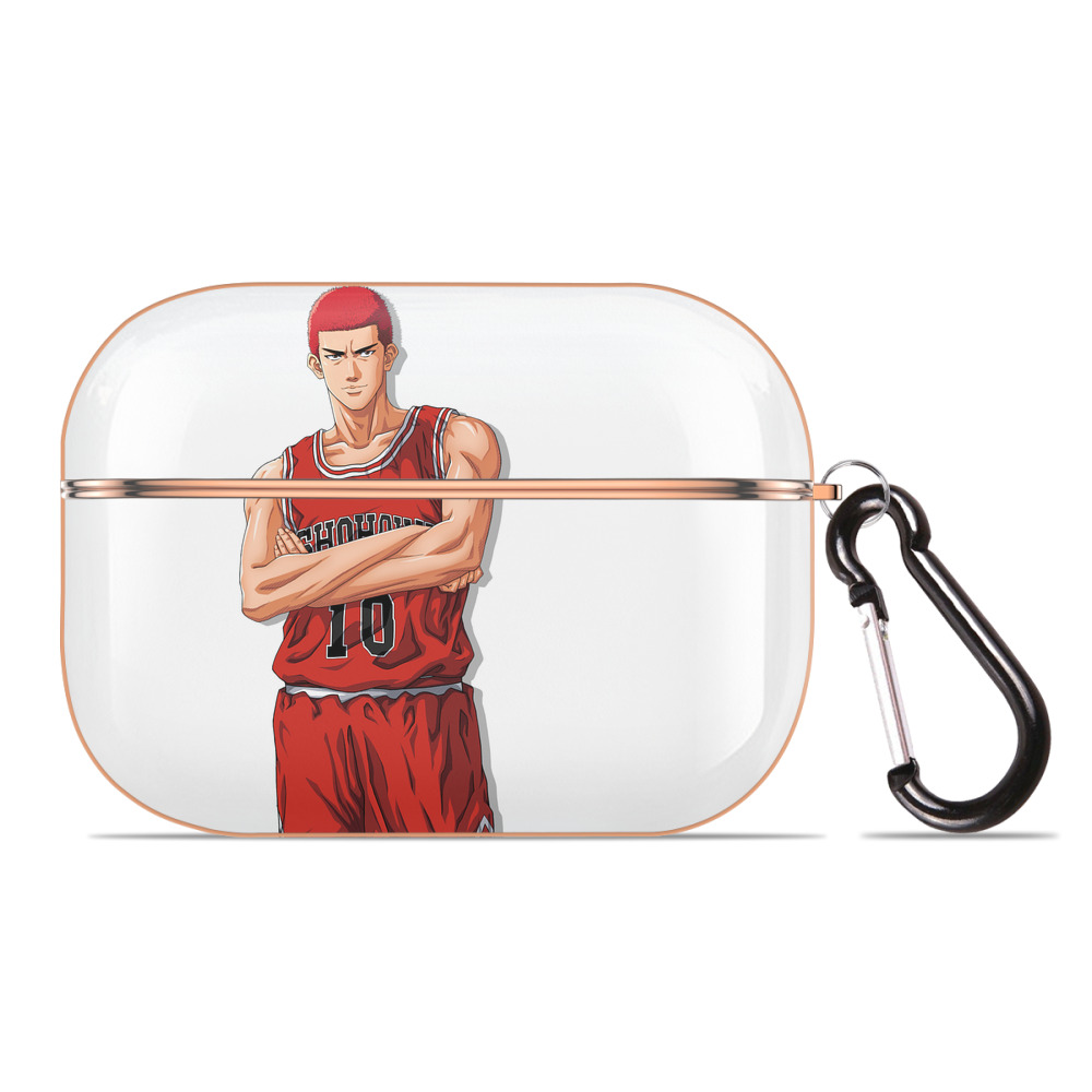 SLAM DUNK／スラムダンク 【AirPods Pro用】ハードシェル保護ケース｜耐衝撃・防指紋・カラビナ付き商品仕様