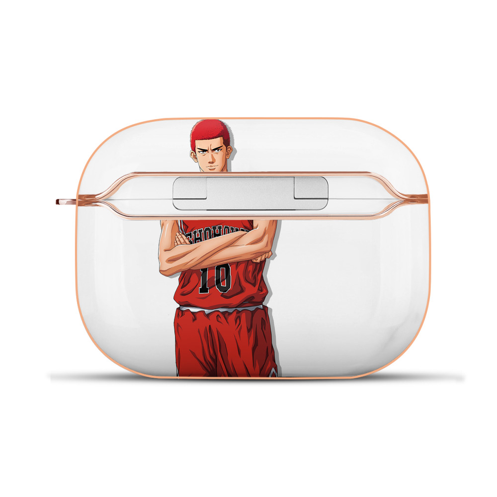 SLAM DUNK／スラムダンク 【AirPods Pro用】ハードシェル保護ケース｜耐衝撃・防指紋・カラビナ付き商品仕様