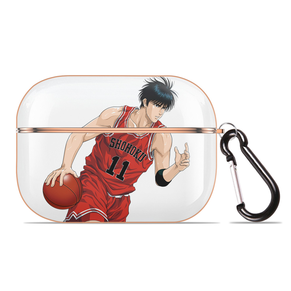 SLAM DUNK／スラムダンク 【AirPods Pro用】ハードシェル保護ケース｜耐衝撃・防指紋・カラビナ付き商品仕様