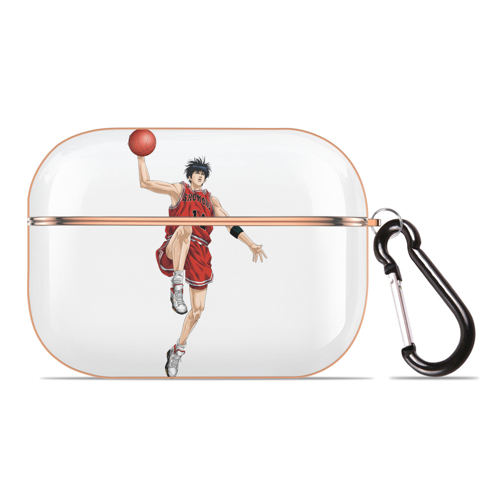 （画像用） SLAM DUNK／スラムダンク 【AirPods Pro用】ハードシェル保護ケース｜耐衝撃・防指紋・カラビナ付き商品仕様