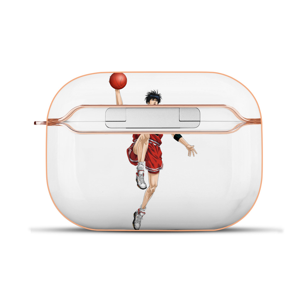 （画像用） SLAM DUNK／スラムダンク 【AirPods Pro用】ハードシェル保護ケース｜耐衝撃・防指紋・カラビナ付き商品仕様