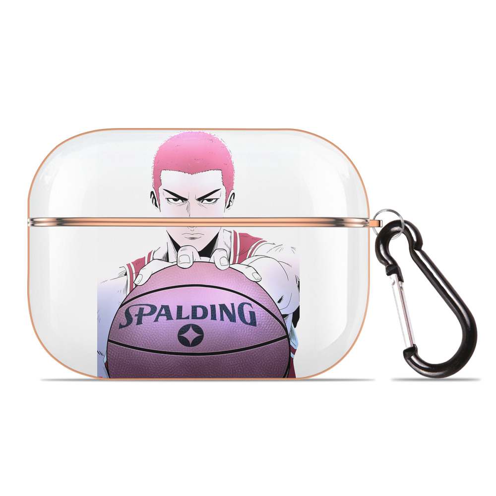 SLAM DUNK／スラムダンク 【AirPods Pro用】ハードシェル保護ケース｜耐衝撃・防指紋・カラビナ付き商品仕様