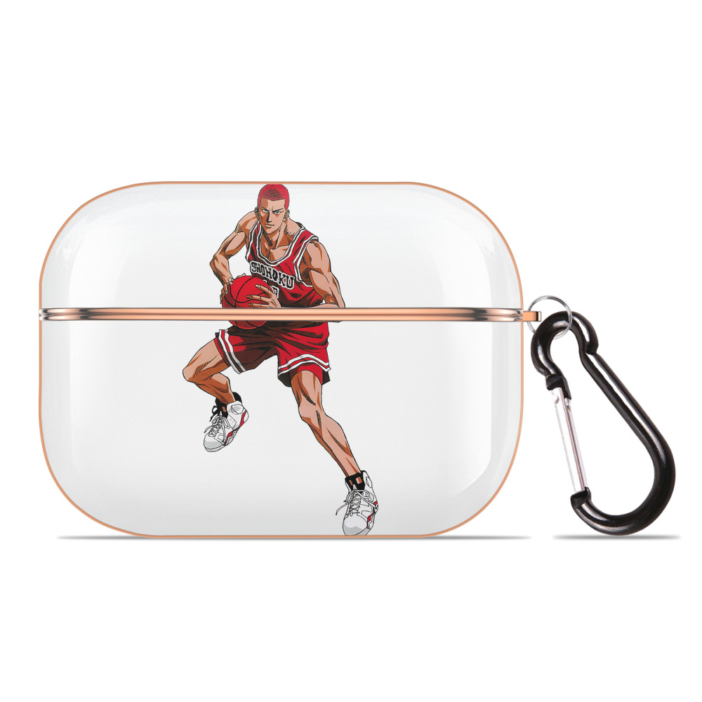 SLAM DUNK／スラムダンク 【AirPods Pro用】ハードシェル保護ケース｜耐衝撃・防指紋・カラビナ付き商品仕様