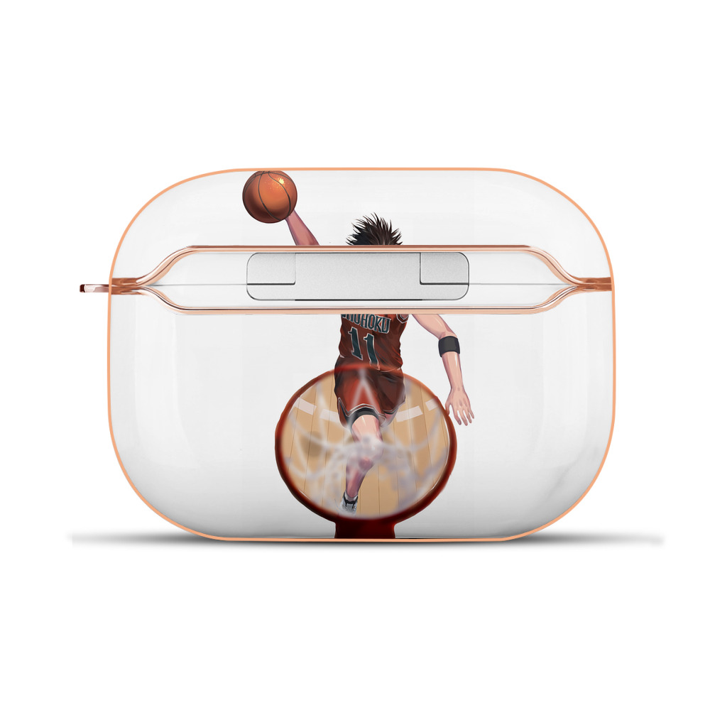 SLAM DUNK／スラムダンク 【AirPods Pro用】ハードシェル保護ケース｜耐衝撃・防指紋・カラビナ付き商品仕様