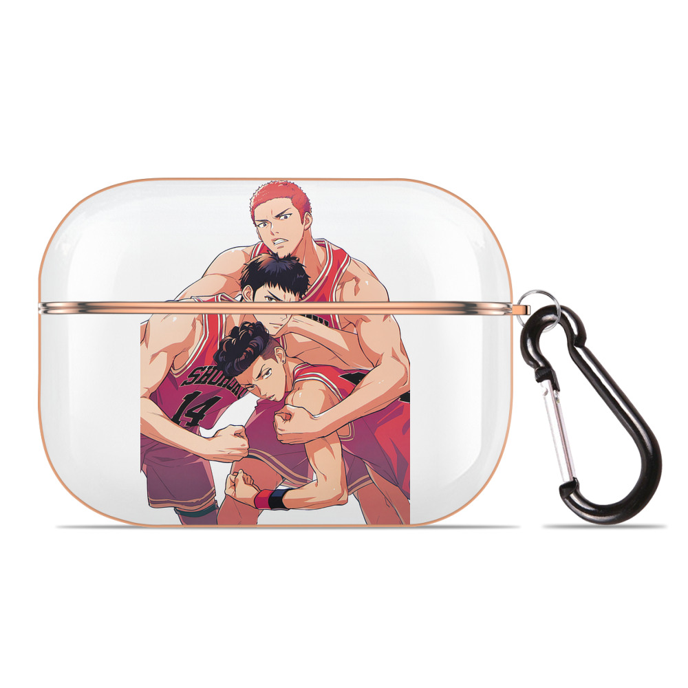 SLAM DUNK／スラムダンク 【AirPods Pro用】ハードシェル保護ケース｜耐衝撃・防指紋・カラビナ付き商品仕様