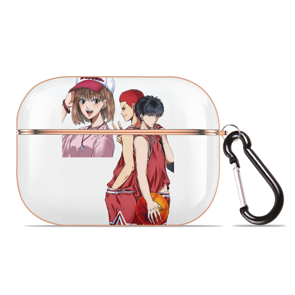 SLAM DUNK／スラムダンク 【AirPods Pro用】ハードシェル保護ケース｜耐衝撃・防指紋・カラビナ付き商品仕様