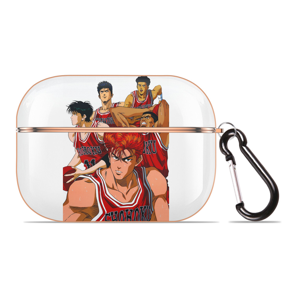 SLAM DUNK／スラムダンク 【AirPods Pro用】ハードシェル保護ケース｜耐衝撃・防指紋・カラビナ付き商品仕様