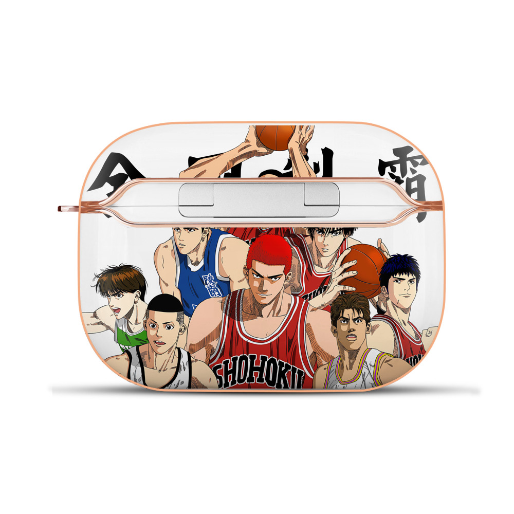 SLAM DUNK／スラムダンク 【AirPods Pro用】ハードシェル保護ケース｜耐衝撃・防指紋・カラビナ付き商品仕様