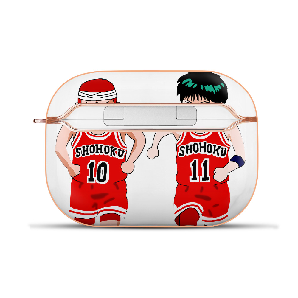 SLAM DUNK／スラムダンク 【AirPods Pro用】ハードシェル保護ケース｜耐衝撃・防指紋・カラビナ付き商品仕様