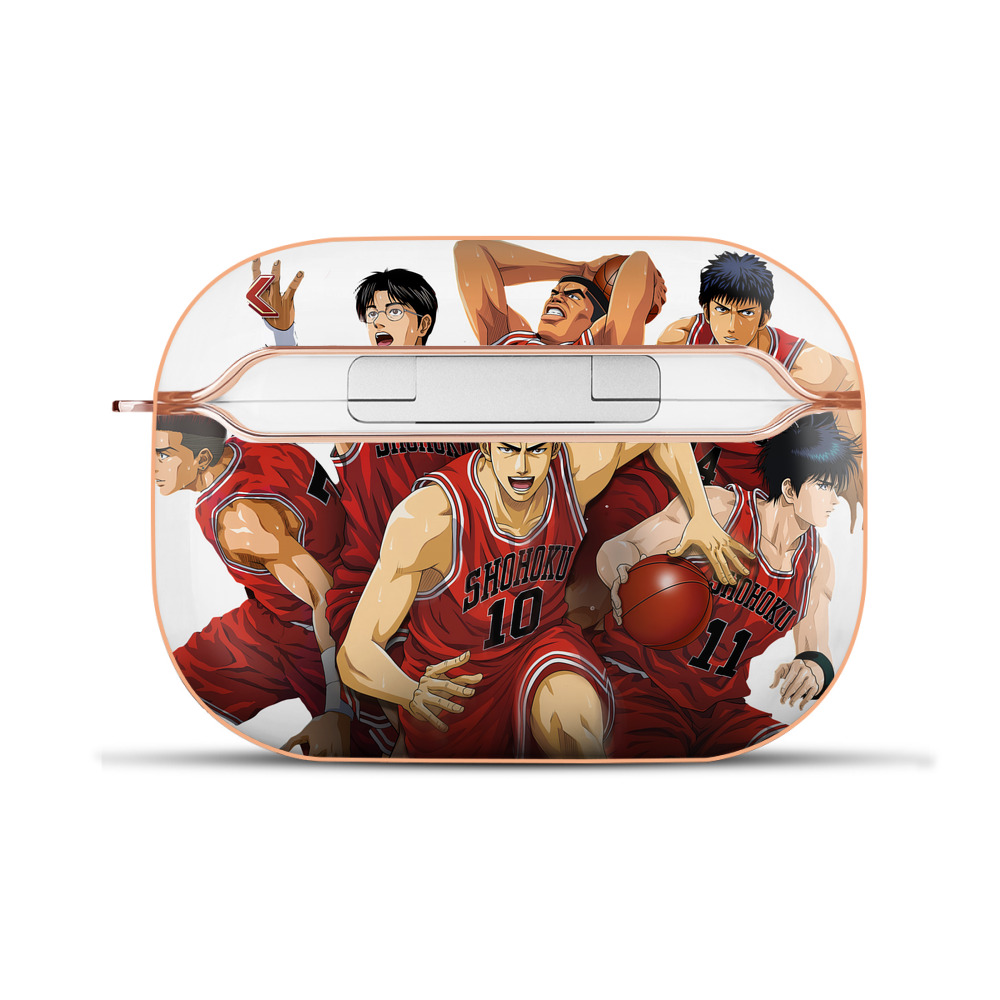 SLAM DUNK／スラムダンク 【AirPods Pro用】ハードシェル保護ケース｜耐衝撃・防指紋・カラビナ付き商品仕様