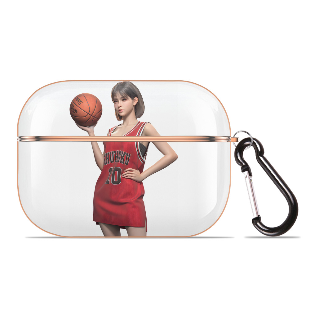 （画像用） SLAM DUNK／スラムダンク 【AirPods Pro用】ハードシェル保護ケース｜耐衝撃・防指紋・カラビナ付き商品仕様