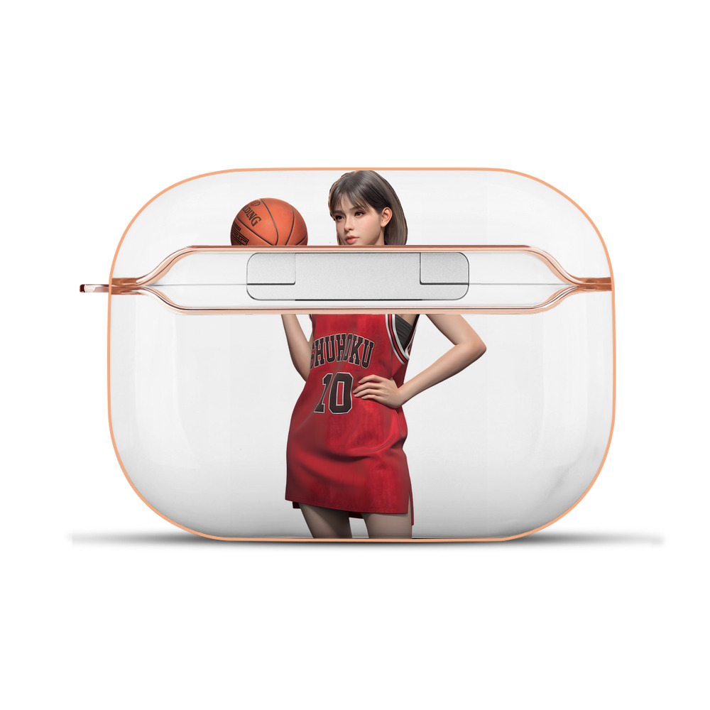 （画像用） SLAM DUNK／スラムダンク 【AirPods Pro用】ハードシェル保護ケース｜耐衝撃・防指紋・カラビナ付き商品仕様
