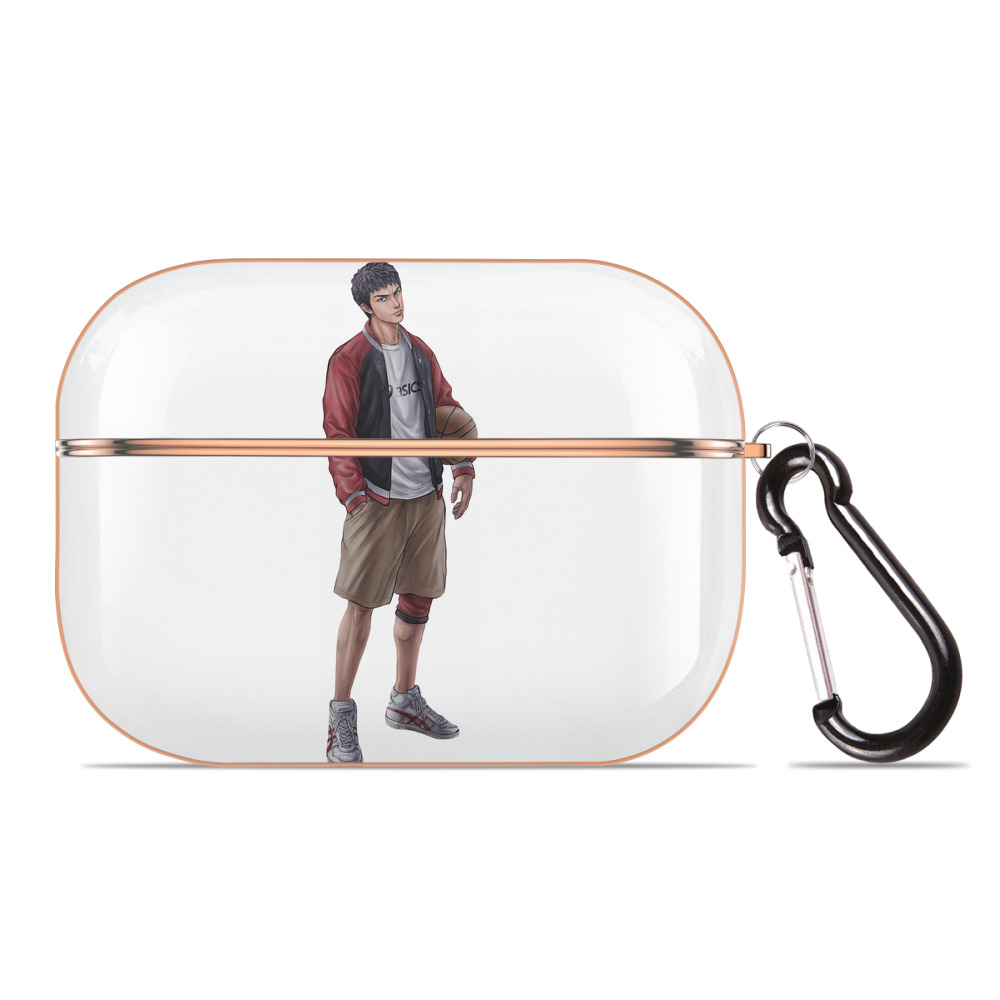 SLAM DUNK／スラムダンク 【AirPods Pro用】ハードシェル保護ケース｜耐衝撃・防指紋・カラビナ付き商品仕様