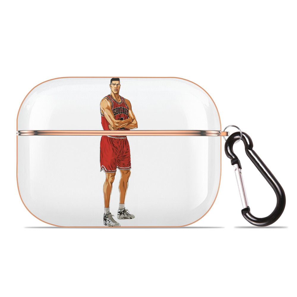 SLAM DUNK／スラムダンク 【AirPods Pro用】ハードシェル保護ケース｜耐衝撃・防指紋・カラビナ付き商品仕様
