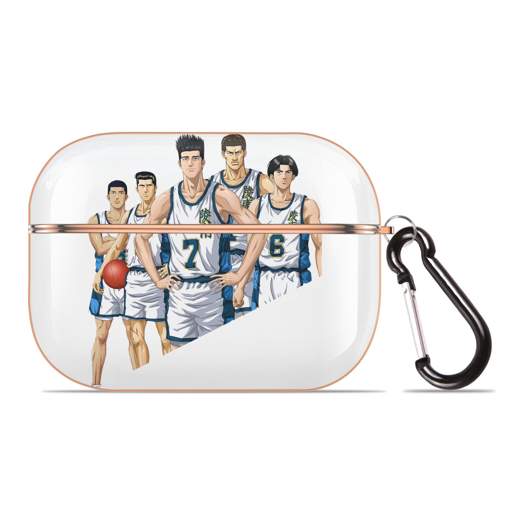 SLAM DUNK／スラムダンク 【AirPods Pro用】ハードシェル保護ケース｜耐衝撃・防指紋・カラビナ付き商品仕様