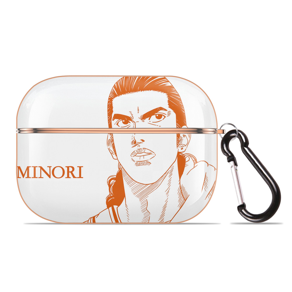 SLAM DUNK／スラムダンク 【AirPods Pro用】ハードシェル保護ケース｜耐衝撃・防指紋・カラビナ付き商品仕様