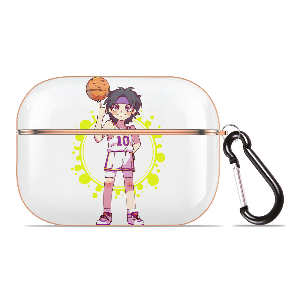 SLAM DUNK／スラムダンク 【AirPods Pro用】ハードシェル保護ケース｜耐衝撃・防指紋・カラビナ付き商品仕様
