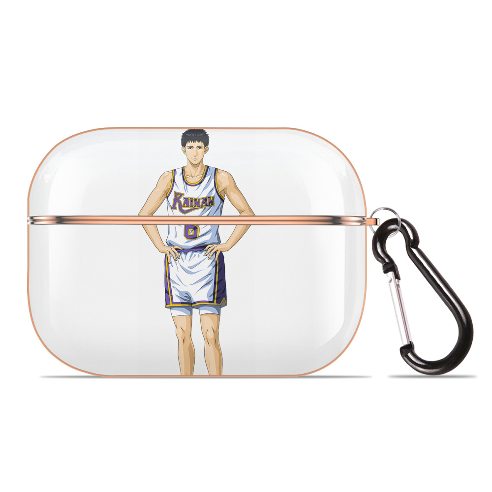 SLAM DUNK／スラムダンク 【AirPods Pro用】ハードシェル保護ケース｜耐衝撃・防指紋・カラビナ付き商品仕様