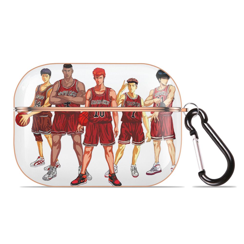 （画像用） SLAM DUNK／スラムダンク 【AirPods Pro用】ハードシェル保護ケース｜耐衝撃・防指紋・カラビナ付き商品仕様