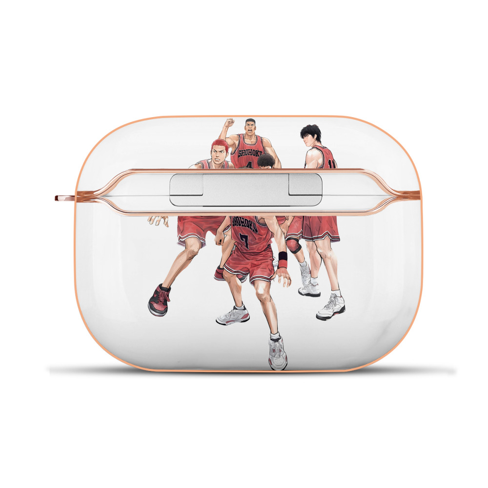 SLAM DUNK／スラムダンク 【AirPods Pro用】ハードシェル保護ケース｜耐衝撃・防指紋・カラビナ付き商品仕様