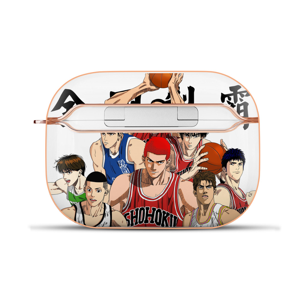 SLAM DUNK／スラムダンク 【AirPods Pro用】ハードシェル保護ケース｜耐衝撃・防指紋・カラビナ付き商品仕様