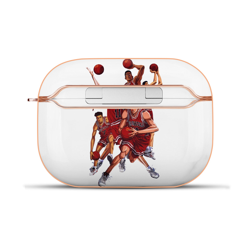 SLAM DUNK／スラムダンク 【AirPods Pro用】ハードシェル保護ケース｜耐衝撃・防指紋・カラビナ付き商品仕様