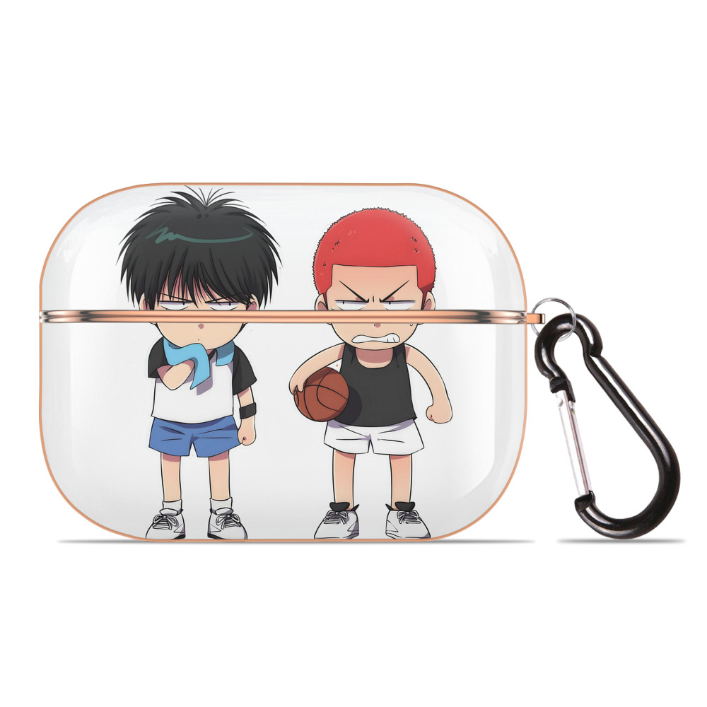 SLAM DUNK／スラムダンク 【AirPods Pro用】ハードシェル保護ケース｜耐衝撃・防指紋・カラビナ付き商品仕様