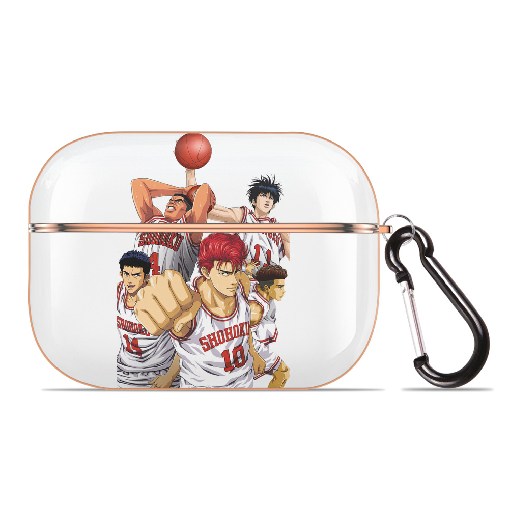 （画像用） SLAM DUNK／スラムダンク 【AirPods Pro用】ハードシェル保護ケース｜耐衝撃・防指紋・カラビナ付き商品仕様