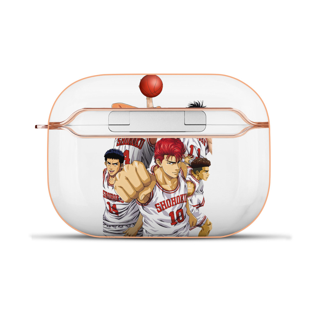（画像用） SLAM DUNK／スラムダンク 【AirPods Pro用】ハードシェル保護ケース｜耐衝撃・防指紋・カラビナ付き商品仕様