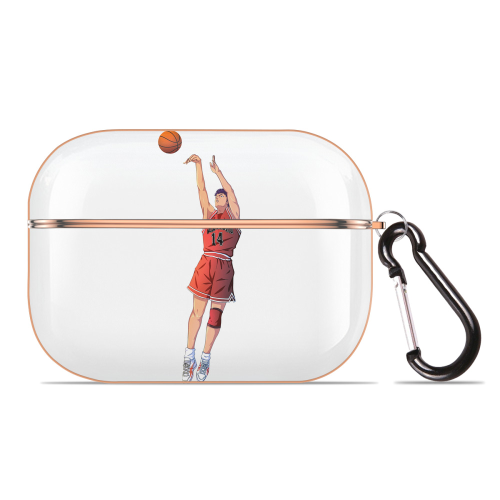 SLAM DUNK／スラムダンク 【AirPods Pro用】ハードシェル保護ケース｜耐衝撃・防指紋・カラビナ付き商品仕様