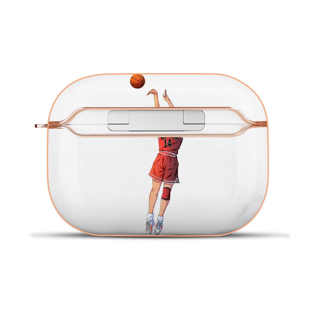SLAM DUNK／スラムダンク 【AirPods Pro用】ハードシェル保護ケース｜耐衝撃・防指紋・カラビナ付き商品仕様