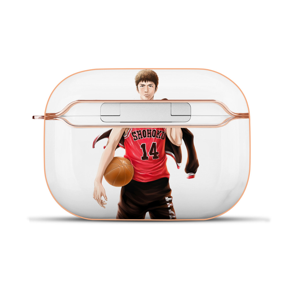 SLAM DUNK／スラムダンク 【AirPods Pro用】ハードシェル保護ケース｜耐衝撃・防指紋・カラビナ付き商品仕様