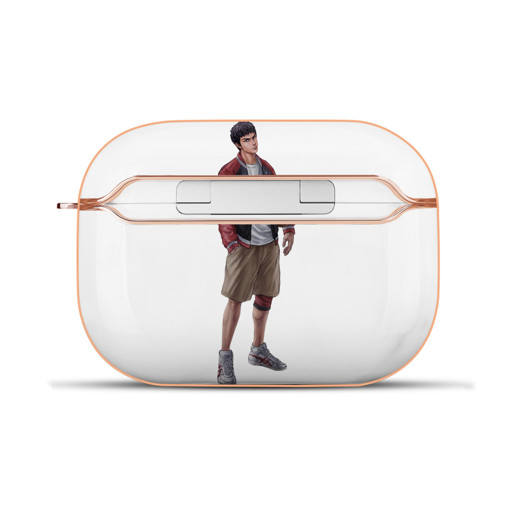 SLAM DUNK／スラムダンク 【AirPods Pro用】ハードシェル保護ケース｜耐衝撃・防指紋・カラビナ付き商品仕様