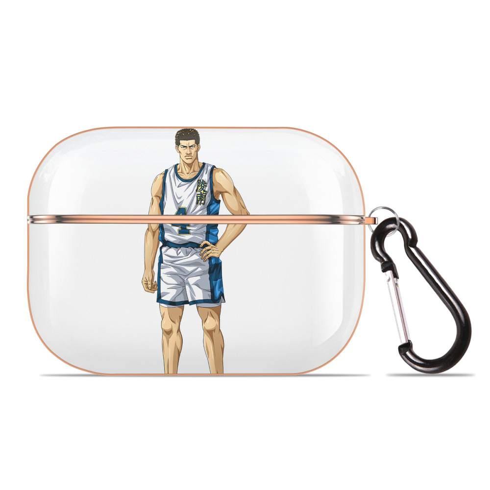 SLAM DUNK／スラムダンク 【AirPods Pro用】ハードシェル保護ケース｜耐衝撃・防指紋・カラビナ付き商品仕様
