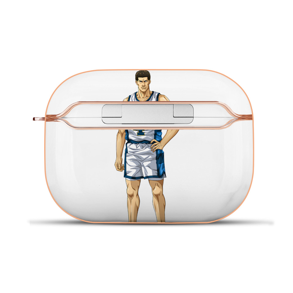 SLAM DUNK／スラムダンク 【AirPods Pro用】ハードシェル保護ケース｜耐衝撃・防指紋・カラビナ付き商品仕様