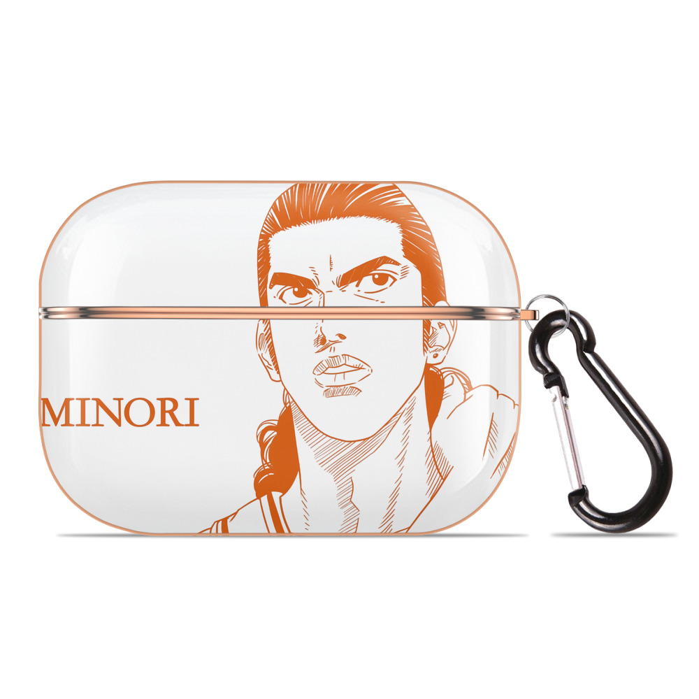 SLAM DUNK／スラムダンク 【AirPods Pro用】ハードシェル保護ケース｜耐衝撃・防指紋・カラビナ付き商品仕様