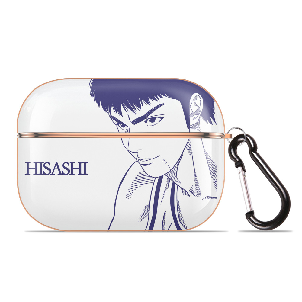 SLAM DUNK／スラムダンク 【AirPods Pro用】ハードシェル保護ケース｜耐衝撃・防指紋・カラビナ付き商品仕様