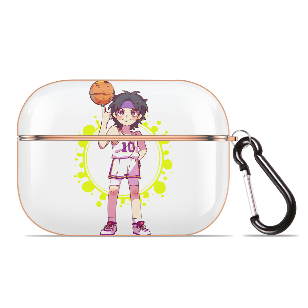 SLAM DUNK／スラムダンク 【AirPods Pro用】ハードシェル保護ケース｜耐衝撃・防指紋・カラビナ付き商品仕様