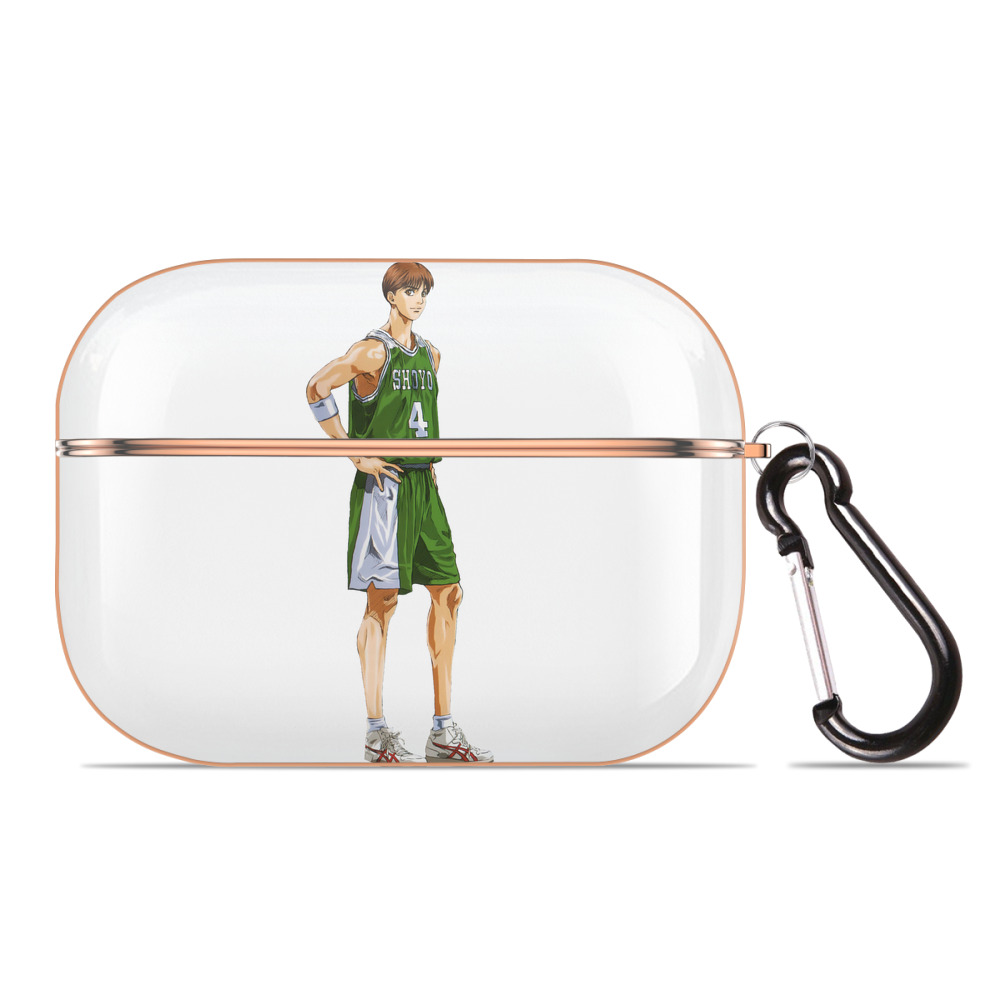 SLAM DUNK／スラムダンク 【AirPods Pro用】ハードシェル保護ケース｜耐衝撃・防指紋・カラビナ付き商品仕様