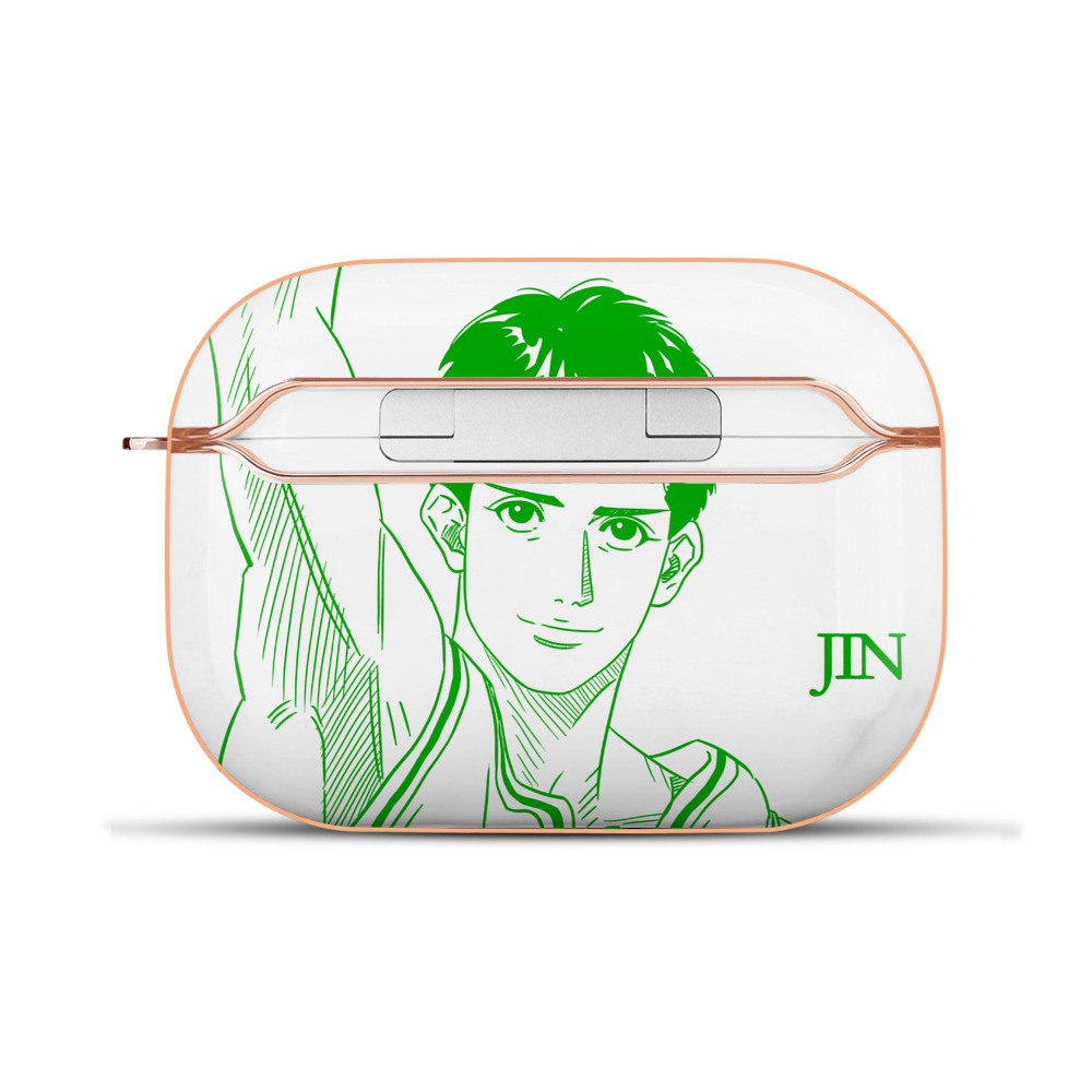 SLAM DUNK／スラムダンク 【AirPods Pro用】ハードシェル保護ケース｜耐衝撃・防指紋・カラビナ付き商品仕様