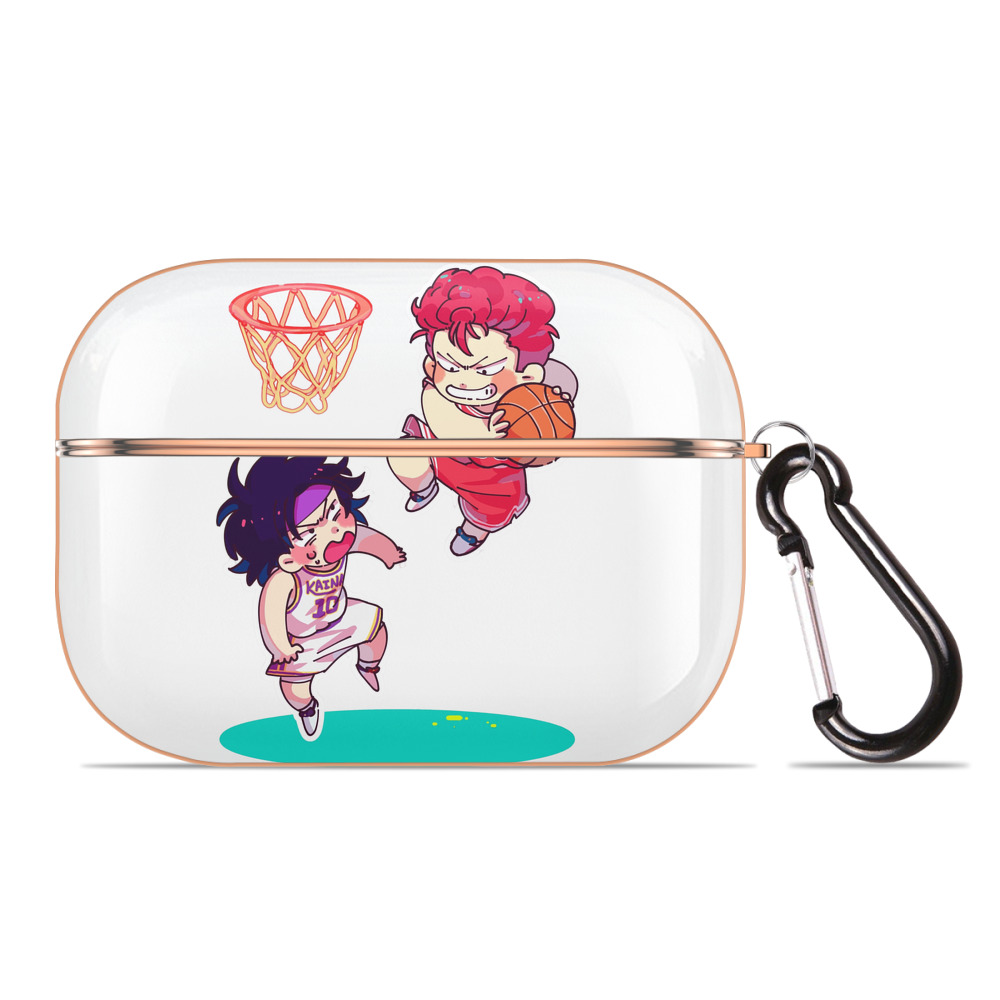 SLAM DUNK／スラムダンク 【AirPods Pro用】ハードシェル保護ケース｜耐衝撃・防指紋・カラビナ付き商品仕様