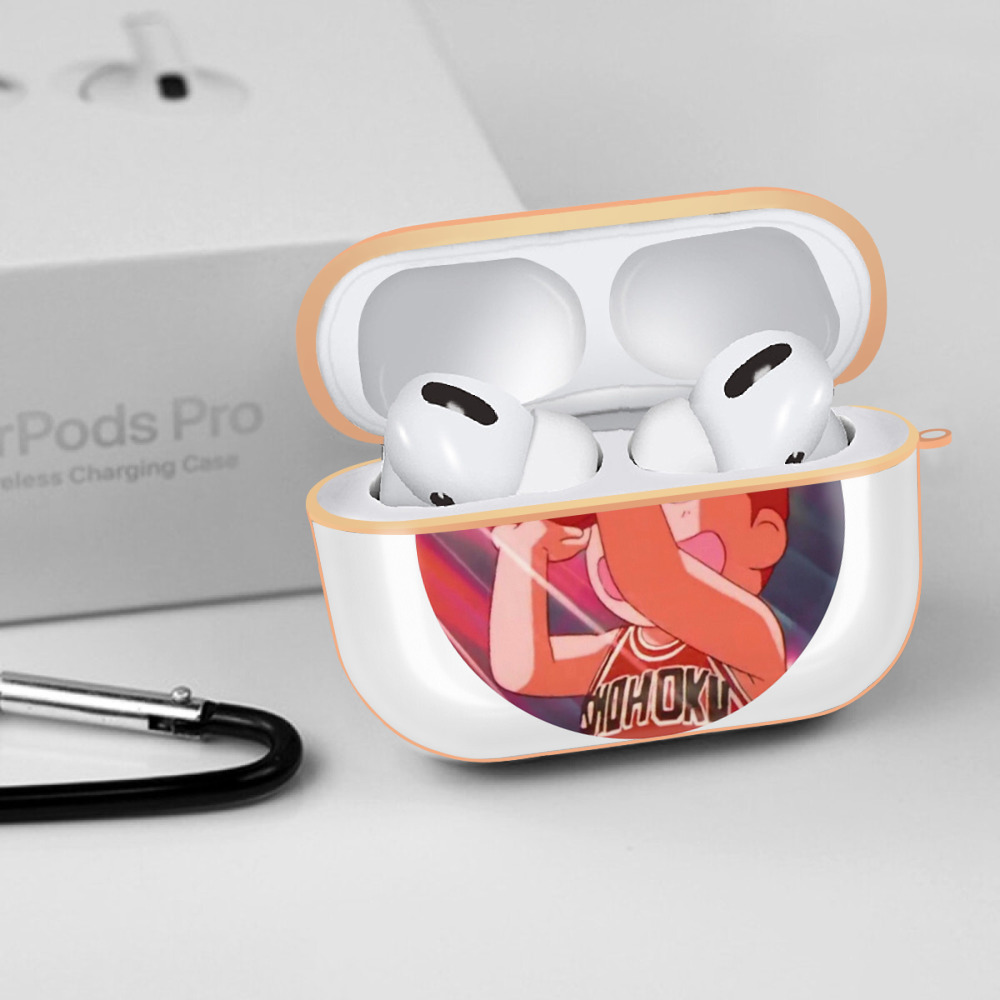 SLAM DUNK／スラムダンク 【AirPods Pro用】ハードシェル保護ケース｜耐衝撃・防指紋・カラビナ付き商品仕様