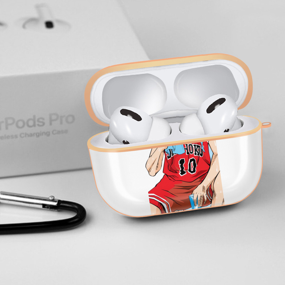 SLAM DUNK／スラムダンク 【AirPods Pro用】ハードシェル保護ケース｜耐衝撃・防指紋・カラビナ付き商品仕様