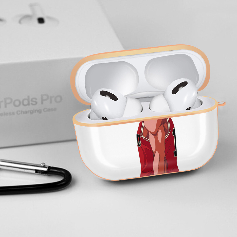 SLAM DUNK／スラムダンク 【AirPods Pro用】ハードシェル保護ケース｜耐衝撃・防指紋・カラビナ付き商品仕様