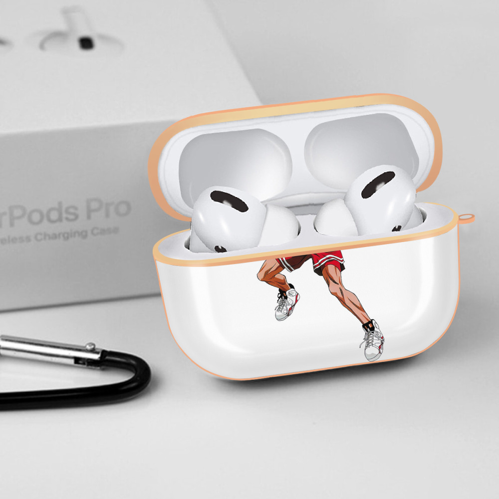 SLAM DUNK／スラムダンク 【AirPods Pro用】ハードシェル保護ケース｜耐衝撃・防指紋・カラビナ付き商品仕様