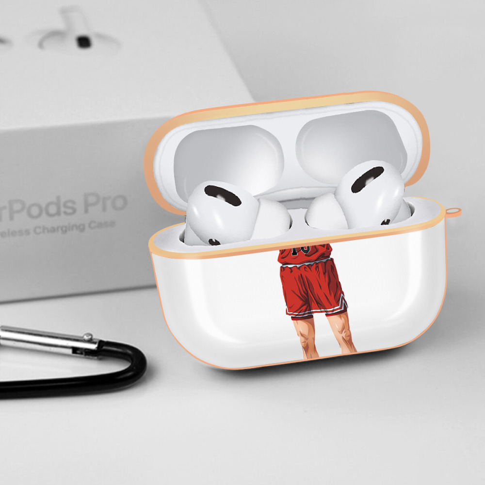 SLAM DUNK／スラムダンク 【AirPods Pro用】ハードシェル保護ケース｜耐衝撃・防指紋・カラビナ付き商品仕様