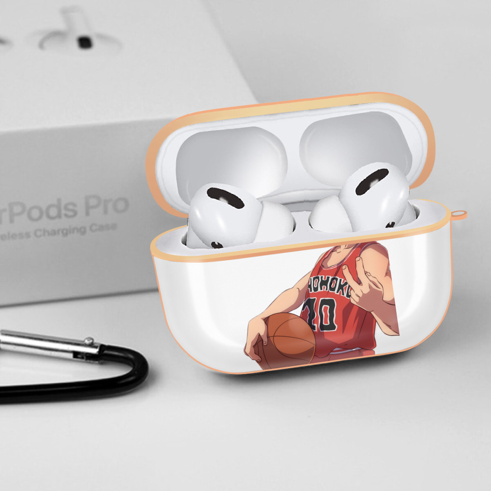 SLAM DUNK／スラムダンク 【AirPods Pro用】ハードシェル保護ケース｜耐衝撃・防指紋・カラビナ付き商品仕様