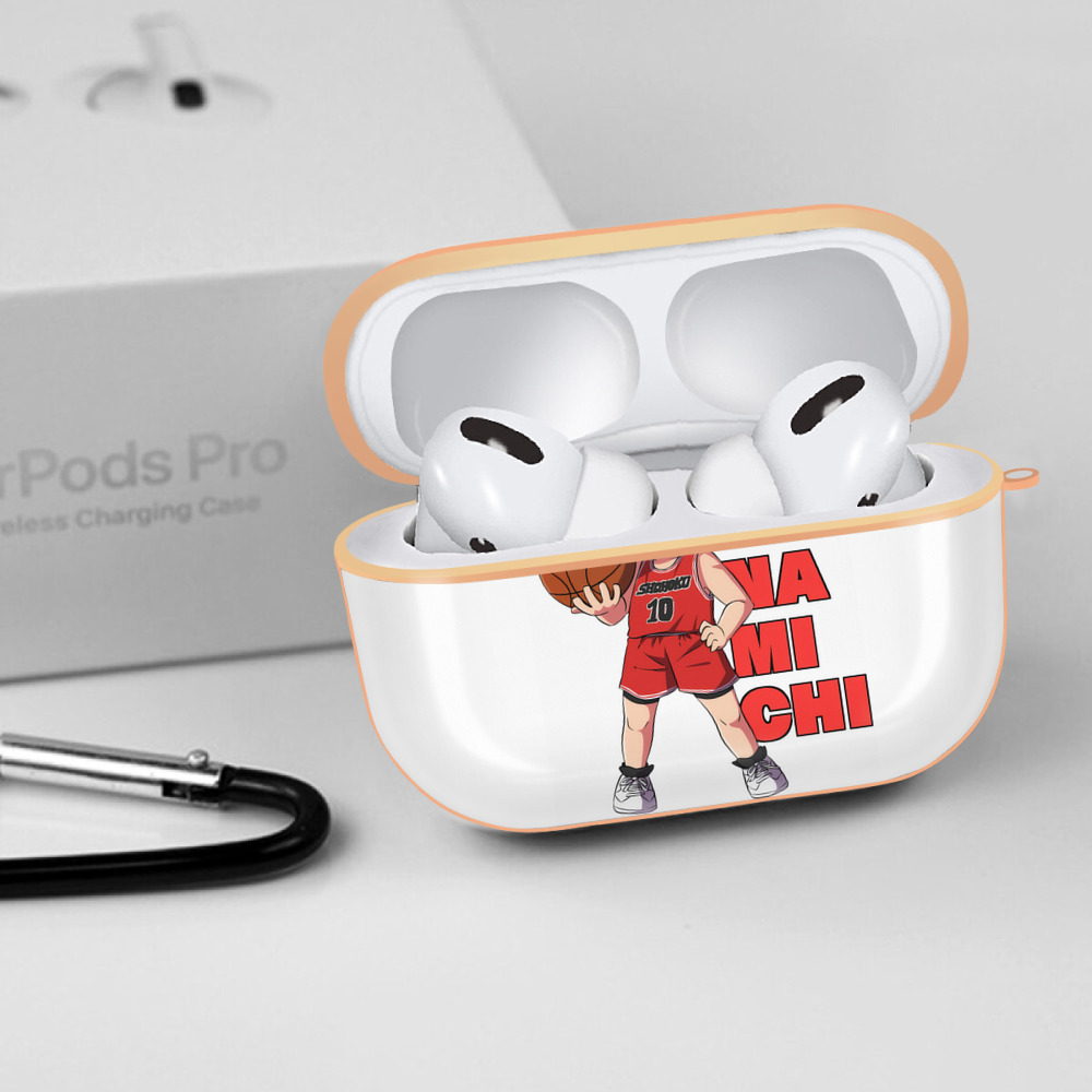 SLAM DUNK／スラムダンク 【AirPods Pro用】ハードシェル保護ケース｜耐衝撃・防指紋・カラビナ付き商品仕様